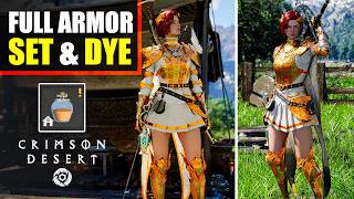 How to Get Damianes Battlefield Armor Set & Gold Dye | Crimson Desert Guides