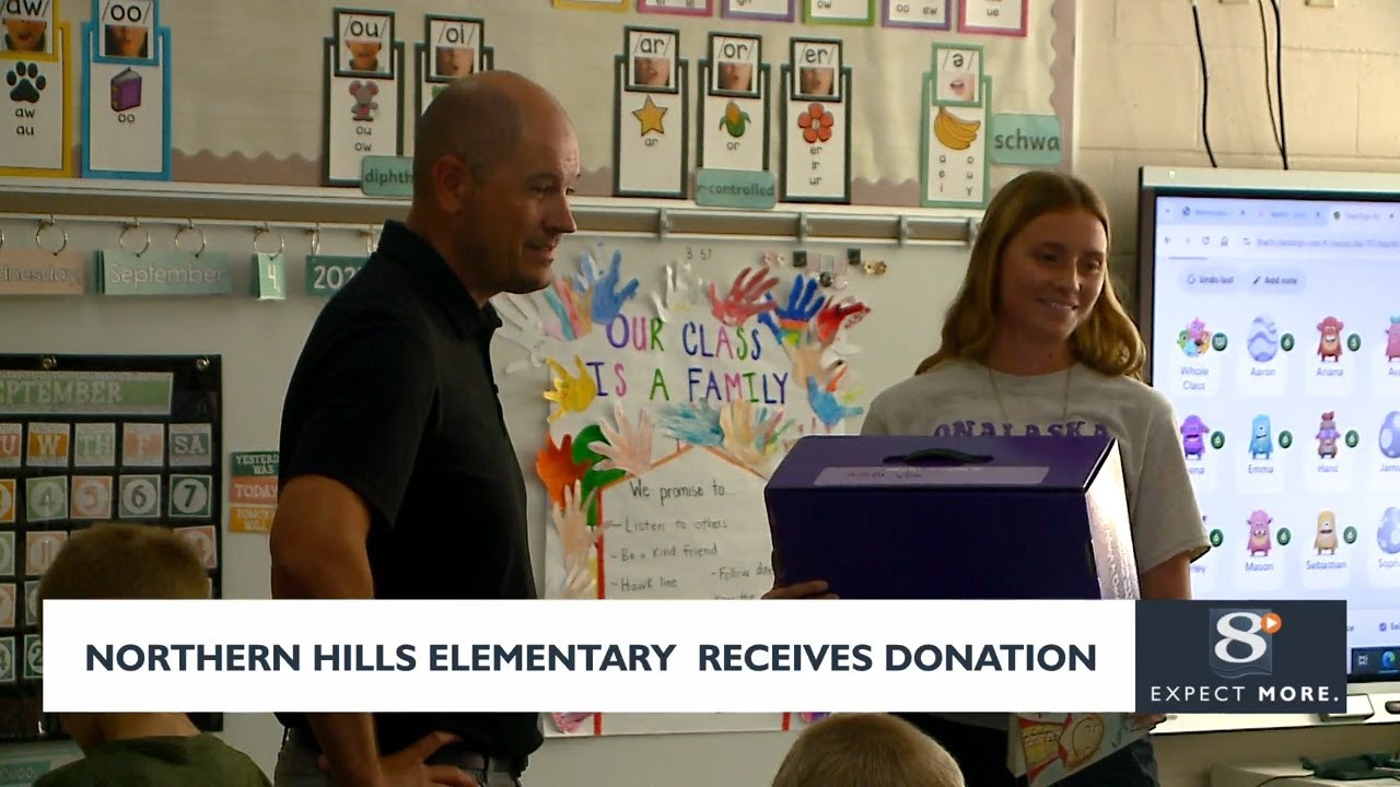 Northern Hills Elementary receives donation