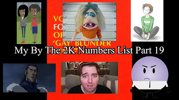 My By The 2K Numbers List Part 19