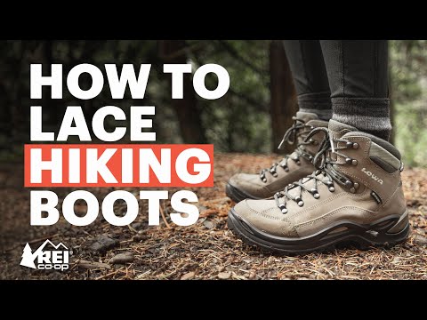 How to Lace Hiking Boots
