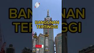 Subhanallah inilah bangunan tertinggi dikota suci makkah #towerzamzam #makkah #menara #hotel