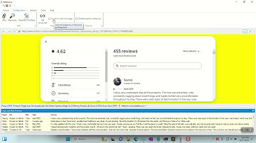 Scraping Airbnb Reviews using WebHarvy | 2025