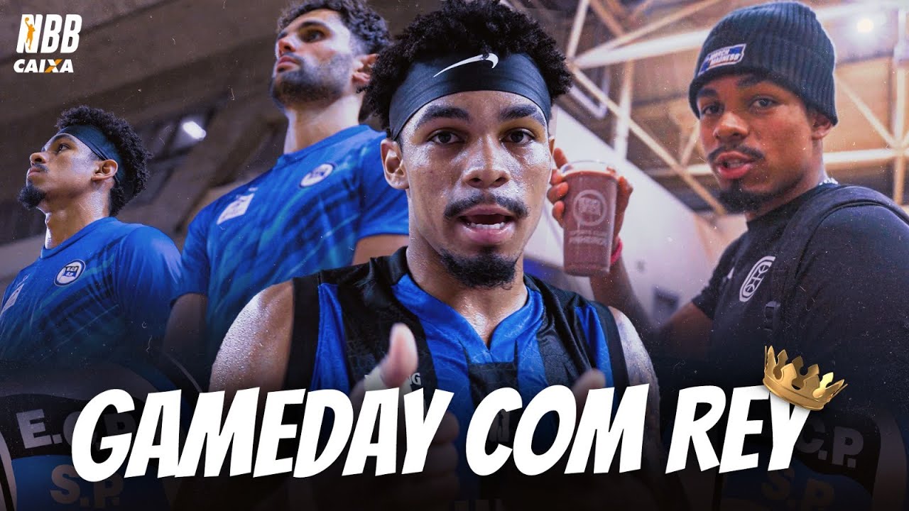 UM DIA DE JOGO DO NBB CAIXA COM O REYNAN 🏀🔥 | GAMEDAY #1 FT. REYNAN GABRIEL
