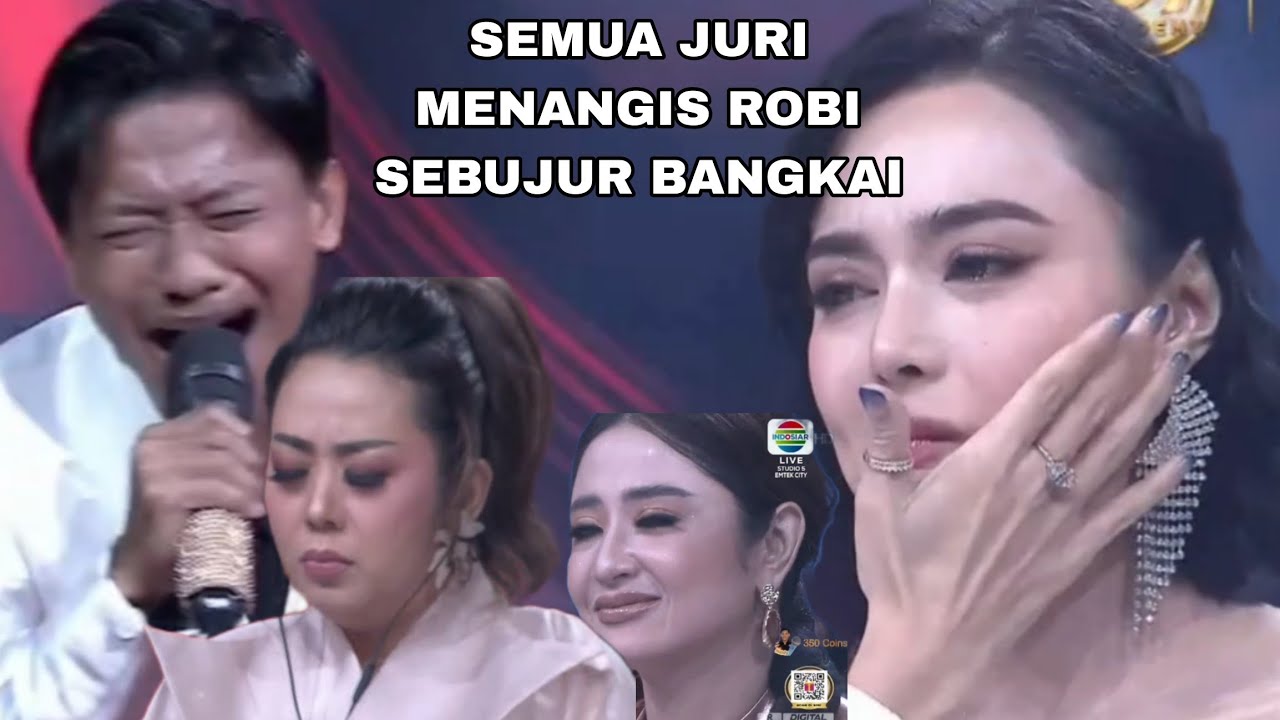 Full juri menangis Robi nyanyikan SEBUJUR bangkai semua langsung ingat dosa