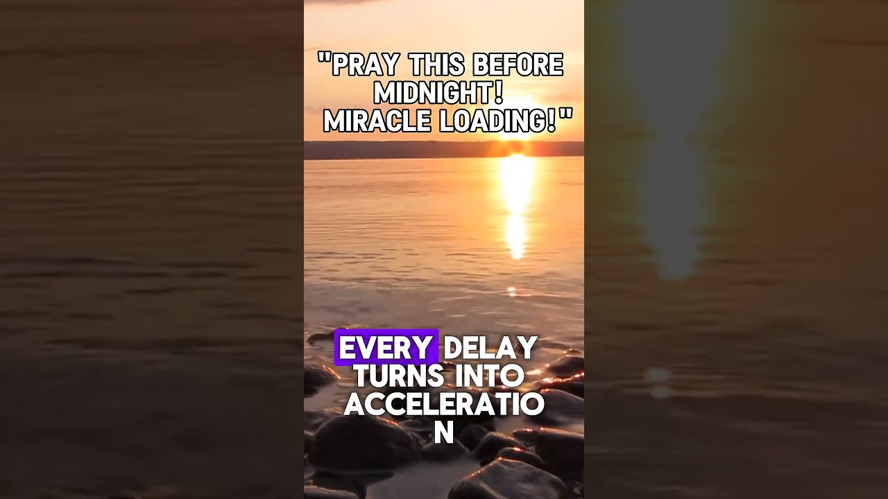 Midnight Prayer for Breakthrough & Divine Favor Pray Before Sleep for Miracles & Financial Blessings