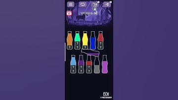 SORT WATER PUZZLE#gameplay #funnyvideo #funny #puzz #puzzle #shortvideo #game #share