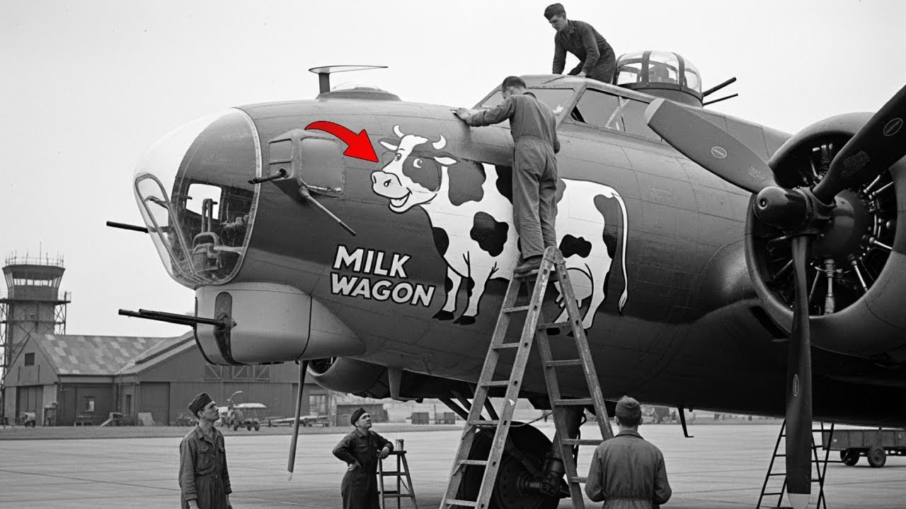 Как один механик, «глупый» с коровьей покраской, сделал свой B-17 неубиваемым