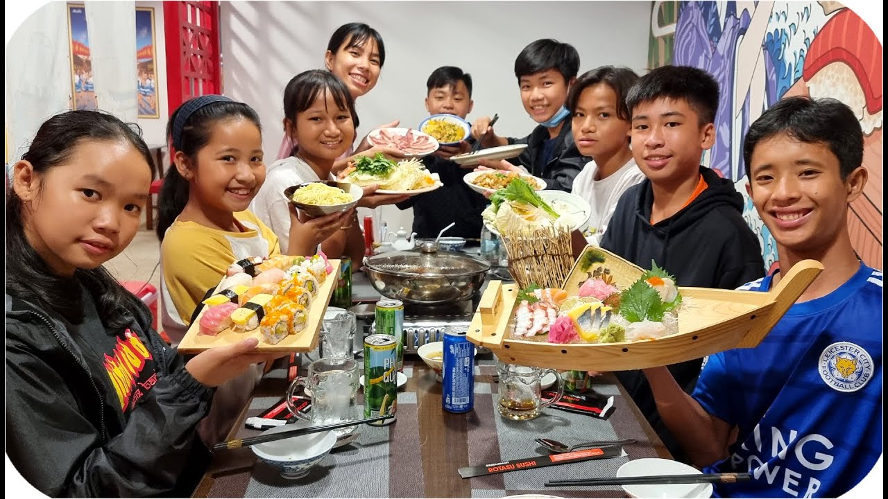nha hang nhat 2022 Update Team Tony Đại Náo Nhà Hàng Nhật Bản