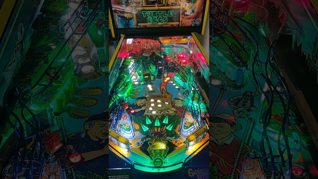 Pinball - Bally Gilligan's Island with customized sound