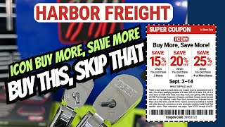 🔥   Buy This, Skip That! Harbor Freight ICON Sale (Part 2). 🔥 #harborfreight #icon #icontools