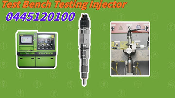 【7-3】Performance Testing Procedure for #0445120100 Injector