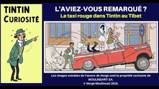 Erreurs Dans Tintin 9 - Le Taxi Rouge Du Tibet