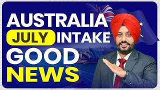 AUSTRALIA JULY INTAKE GOOD NEWS | STUDY VISA UPDATES 2026 |  USA CANADA UK | THE VISA OFFIC