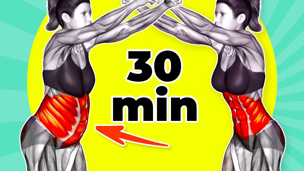 ⁣➜ Do This STANDING 30-Min to Lose That STUBBORN BELLY FAT