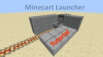 Simple Minecart Launcher [Redstone Tutorial]