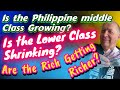 Which Directions are the Lower Class, Middle Class and Rich Heading in the Philippines? #philippines