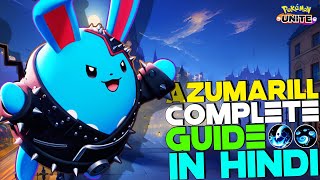 How To Use Azumarill Unlimited Moves, Immortal Tips & Tricks In Hindi Pokemon Unite Guides