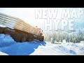 NEW SNOWRUNNER MAP UPDATE HYPE | Snowrunner Multiplayer Gameplay