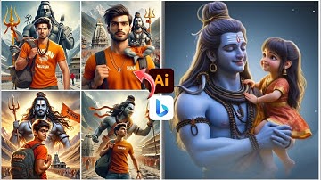 Create Maha Shivratri 3D AI Image Editing video | Mahadev Shivratri Photo Editing Video