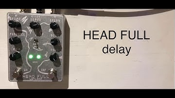 Leyland Pedals - Head Full Delay demo (timestamps)