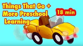 Things That Go + More Preschool Learning - LittleStoryBug