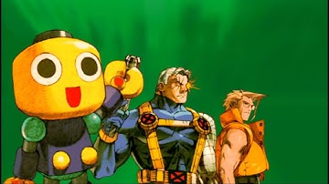 864: Marvel vs. Capcom 2 PS3 \\ Charlie, Servbot, Cable - Score Attack 1cc!