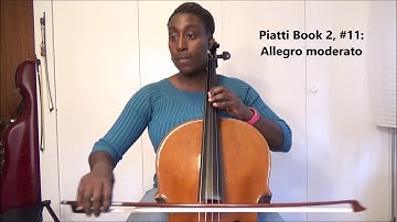 Piatti Method Book 2, #11: Allegro Moderato