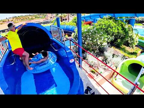 Descendo no Toboágua