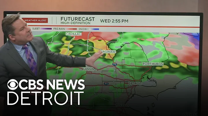 Tracking the potential for severe storms in Southeast Michigan on Wednesday