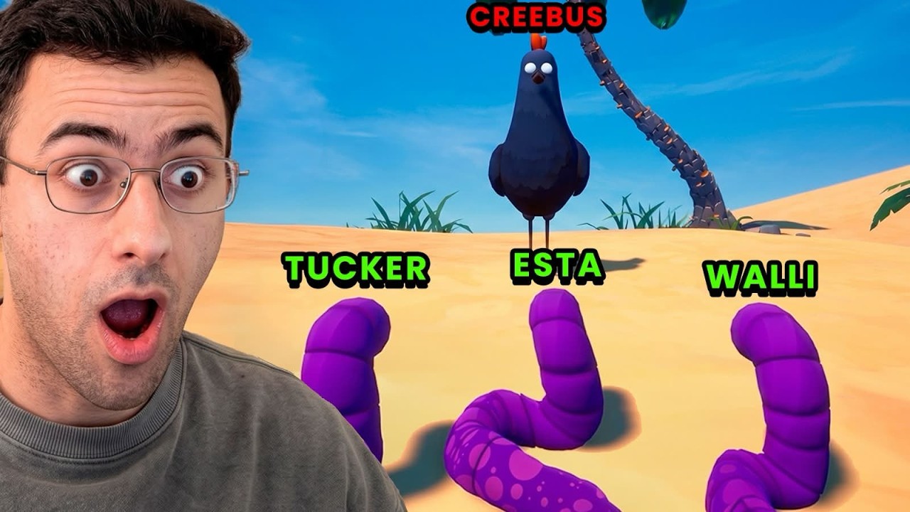 Goofy Gang Hunts Each Other As BIRDS! (Pecking Order)