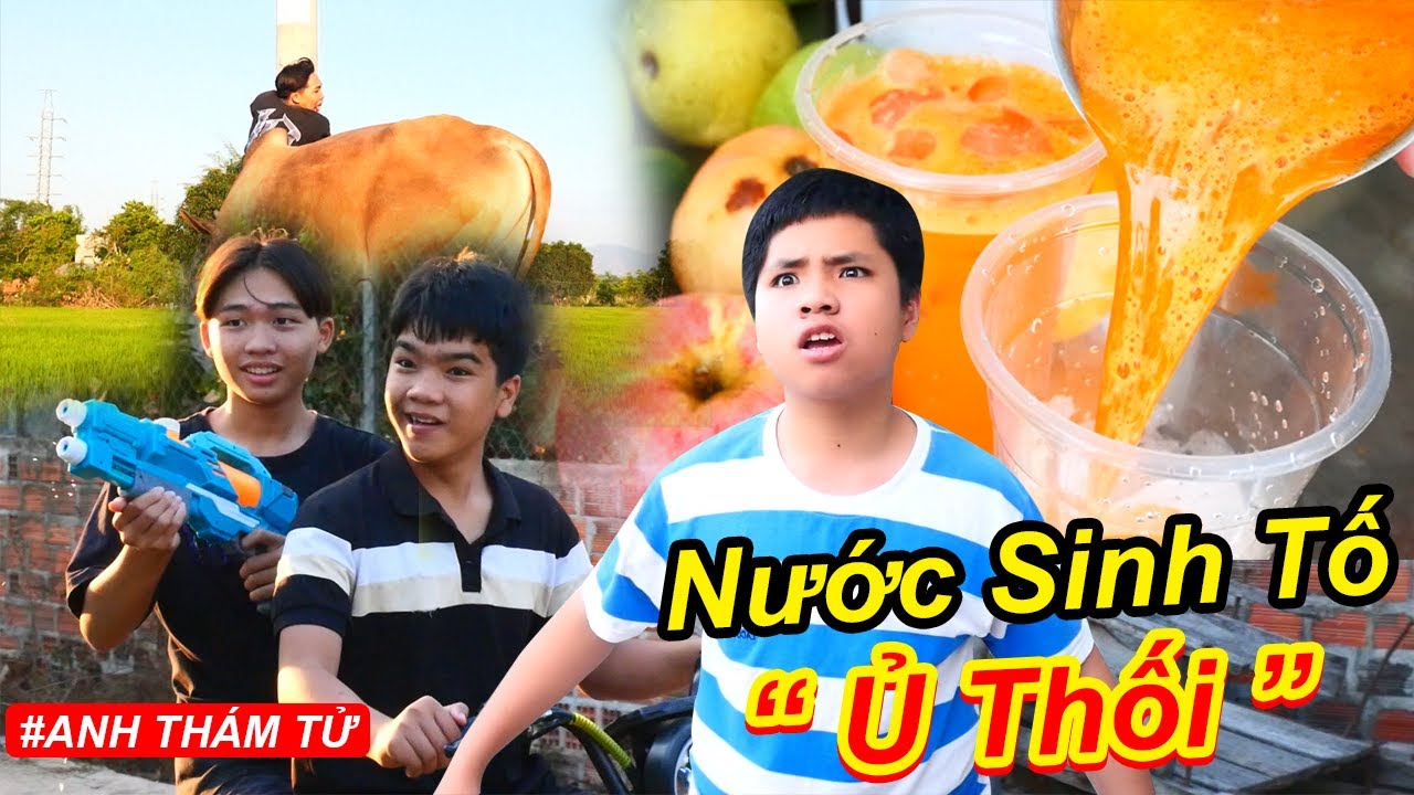 Tq97 Anh Thám Tử Phá Án Trẻ Trâu Uống Nhầm Nước Ép Sinh Tố Thối Siêu Sạch ...