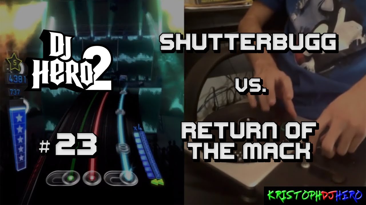 DJ Hero 2 - Shutterbugg vs. Return Of The Mack 100% FC (Expert)