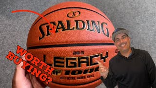 Product Review: Spalding Legacy TF-1000 Indoor Game Basketball screenshot 5