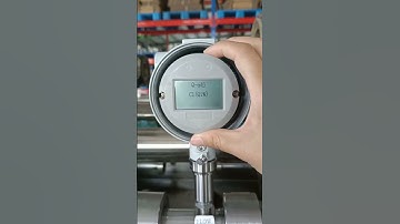 How to change pulse factor of turbine flow meter