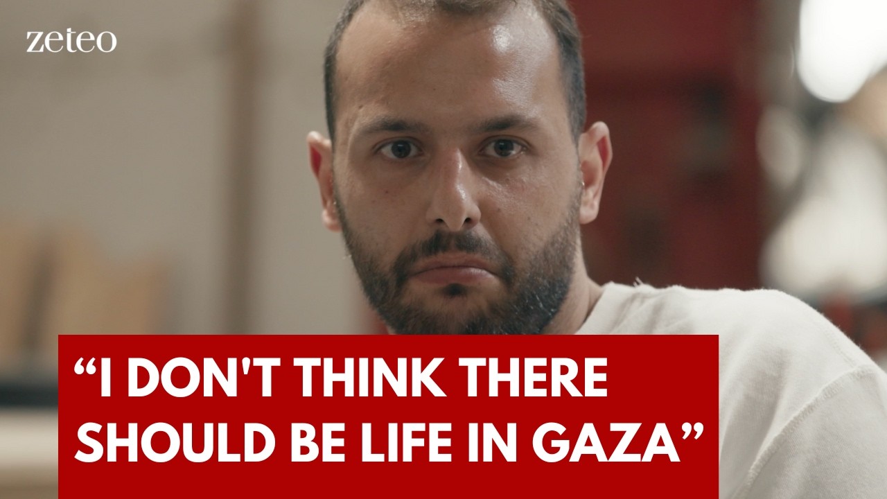 "I don't think there should be life in Gaza on the day after": Clip from 'Israel's Reel Extremism'
