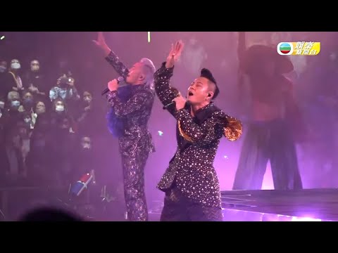 草蜢紅館頭場high爆玩人浪｜容祖兒即興合唱｜黃子華蘇永康投入拍手｜HK E News 娛樂新聞報道