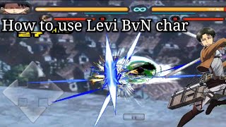 How to use Levi for BvN