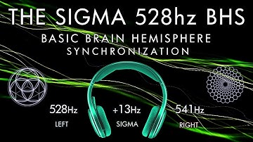 An Emotional & Physical Healing  -   SIGMA 528 hz Brain Hemisphere Synchronization