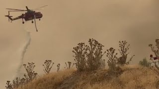 Several wildfires buring across Oregon