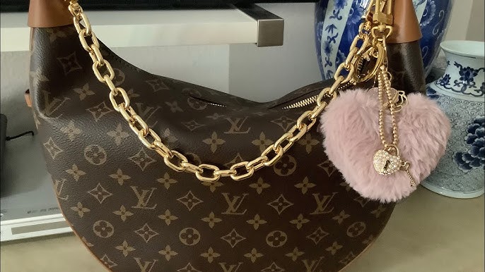 Louis Vuitton Loop Hobo GM Size M46311 Monogram Reverse Canvas