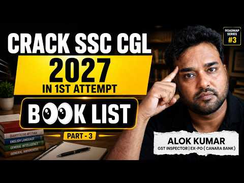SSC CGL 2027 Complete Booklist & Resources | Best Books for Beginners I Simplicrack