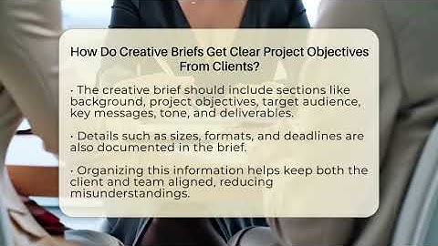 How Do Creative Briefs Get Clear Project Objectives From Clients? - Graphic Design Nerd
