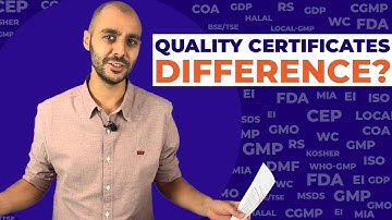 What is the difference between GMP, FDA, CEP, and more! #pharma