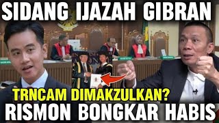 Download Lagu TRNCAM DI MAKZULKAN? RISMON BONGKAR HABIS IJAZAH GIBRAN DI SIDANG KIP MP3