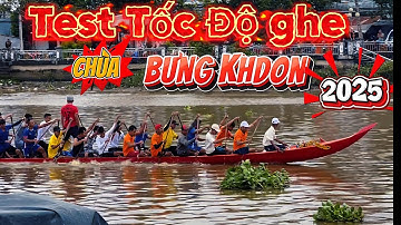 Màn Test Tốc Độ Ghe Độc Mộc Chùa Bưng Khdon 2025 Qúa Nhanh | Ba Anh Em