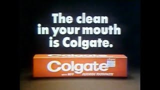 Colgate Toothpaste Jingle Commercial (1978)