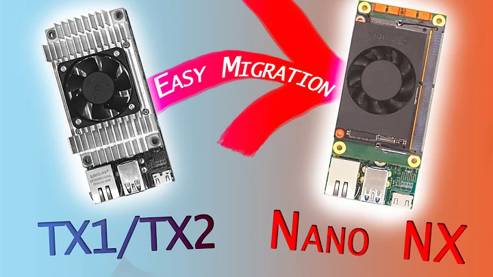 Easy migration from TX1/TX2 to Jetson Nano NX with a simple adapter.