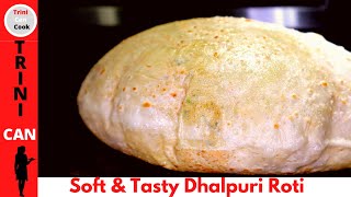The tastiest DHALPURI ROTI easy stepbystep video to a tasty rotiSOFT, THIN, FLAKY, TASTY & SILKY