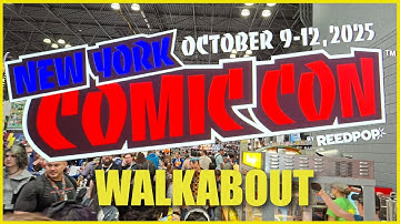 NYCC 2025 Show Floor Walkabout - A taste of the intensity of New York Comic Con