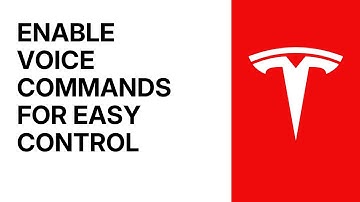 How to Enable Voice Commands for Easy Control in your Tesla Model Y 2025 +